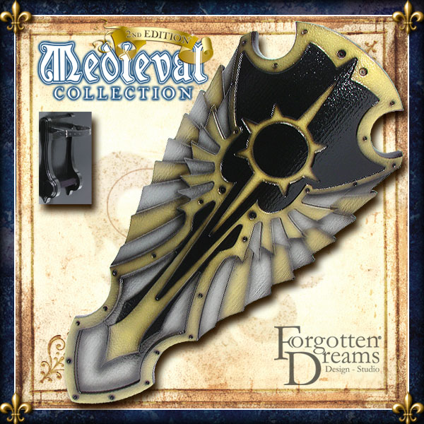 Medieval 2nd Edition Hochpaladinschild versch. Farben 125x55cm Medieval 2nd Edition Hochpaladinschild versch. Farben 125x55cm